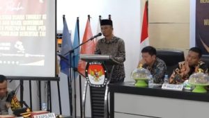 Rapat Pleno Rekapitulasi di Buka Langsung oleh Ketua KPU Palopo