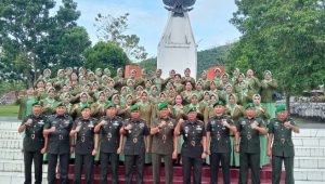 Hari Juang TNI AD Ke-79, Kodim 1403 Palopo Ziarah dan Tabur Bunga di Makam Pahlawan
