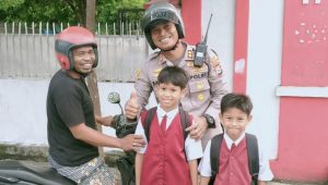 Hari Pertama Sekolah, Polres Palopo Gelar Commander Wish
