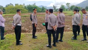 Kapolres Palopo Pimpin Kegiatan Pengecekan Lahan Pertanian
