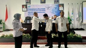 Tantangan Era Digital, Perumda TM Palopo Adakan Diklat Pilot Drone
