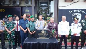 Kunker, Kapolda Sulsel Resmikan Renovasi Ruangan Satreskrim Polres Palopo