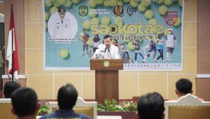 Pj Walikota Palopo Hadiri Pelepasan Atlet Tennis Academy Menuju Turnamen Nasional