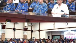 Bupati Luwu Hadiri Rapat Pleno TPAKD dan Pengukuhan Kepala OJK Sulselbar