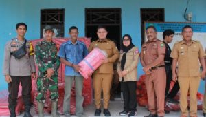 Banjir di Lamasi Timur, Wakil Bupati Luwu Beri Bantuan dan Tinjau Infrastruktur