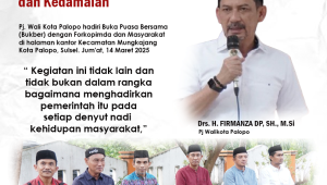 Safari Ramadan, Walikota Palopo Ajak Warga Menjaga Lingkungan dan Kedamaian