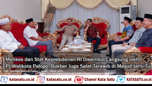 Menkes dan Kepala Staf Kepresidenan RI Disambut Pj Walikota Palopo, Buka Puasa Juga Salat Tarawih di Masjid Jami Tua