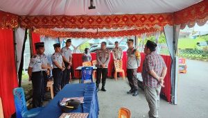 Kapolres Palopo Tinjau Pos Terpadu Menjelang Idulfitri 2025