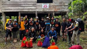 Sembilan Lembaga Pecinta Alam Kota Palopo Gelar Operasi Bersih Jalur Buntu Puang