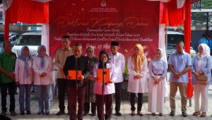 Jelang PSU Pilkada Palopo, KPU Gelar Deklarasi  Damai