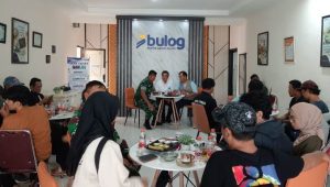 Bulog Palopo dan Dandim Gelar Coffee Morning Bersama Insan Pers, Bahas Penyerapan Gabah Petani