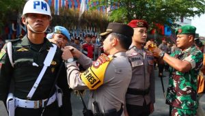 Pimpin Apel Serpas PAM TPS, Kapolres dan Dandim : Jangan Main-Main, Kita Kawal Demokrasi Palopo