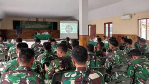 Kodim 1403 Palopo Gelar Penyuluhan P4GN, 150 Personel Jalani Tes Urine