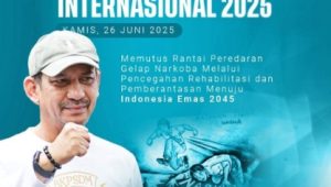 Pj Wali Kota Palopo Ajak Masyarakat Perangi Narkoba di Momentum HANI 2025