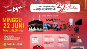 Rektor UMB Palopo Tambah Hadiah dan Kategori Baru di dr.Run 2025