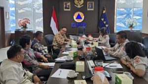 Wabup Bone dan Kadis BPBD Kunker di Kantor BNPB RI