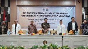 Pj Wali Kota Palopo Hadiri Pelantikan Pengurus IKA UNANDA Periode 2025–2029