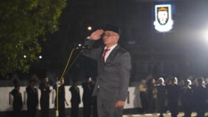HUT RI ke-80, Ketua DPRD Irup Apel Kehormatan dan Renungan Suci di TMP