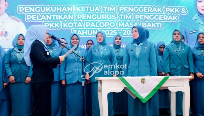 Wali Kota Palopo Kukuhkan Ketua dan Pengurus TP PKK Sekaligus Launching Pengaduan OKE SAPPO