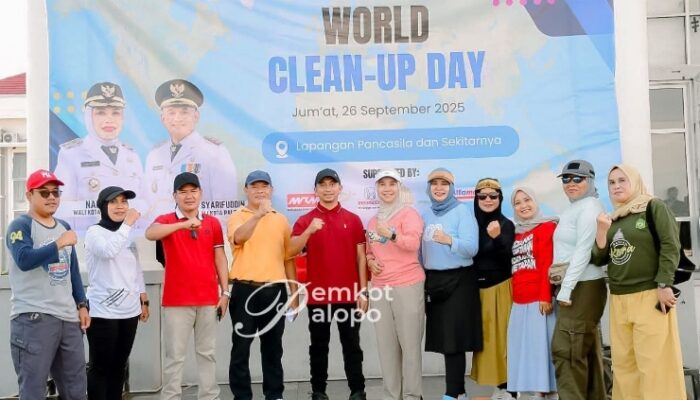 Pemkot Palopo Gelar World Clean-Up Day, Hadirkan Senam, Kerja Bakti, dan Gerakan Sedekah Sampah