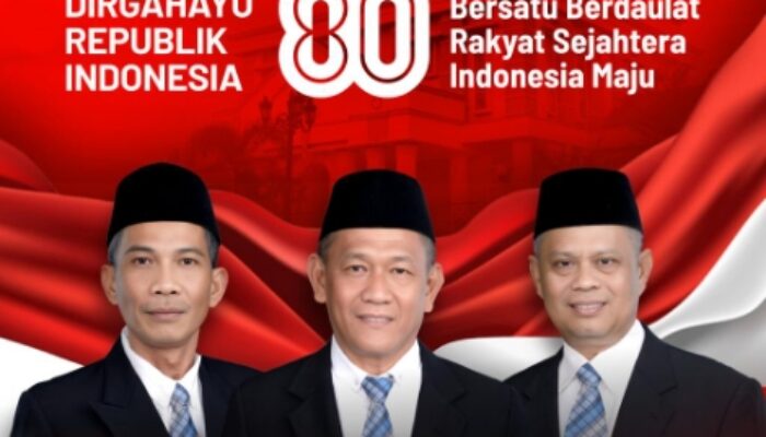 Direksi Pam Tirta Mangkaluku Palopo Ucapkan Dirgahayu Republik Indonesia Ke-80