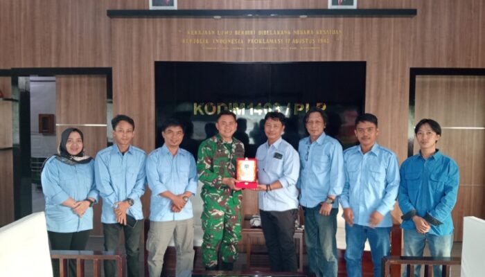 Pererat Sinergitas, Dandim 1403 Palopo Siap Berkolaborasi dengan SMSI