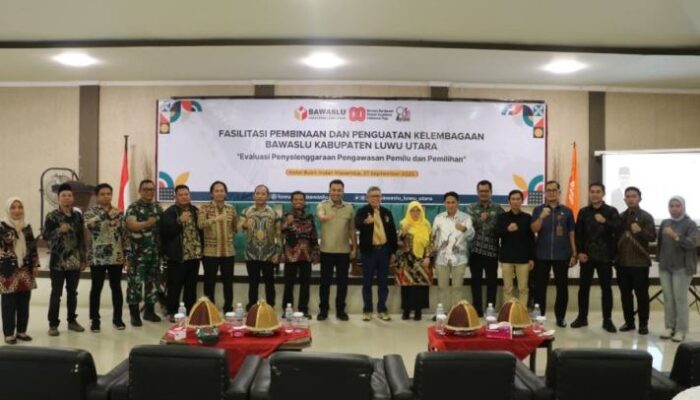 Bupati Luwu Utara Buka Pembinaan Kelembagaan Bawaslu, Tegaskan Komitmen Demokrasi Bermartabat