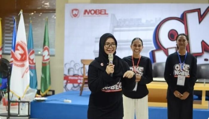 Kepala LPMI Nobel Indonesia Kemas Character Building dengan Cara Unik, Bikin Maba Antusias