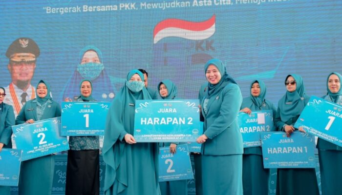 TP PKK Palopo Ikuti Puncak HKG PKK ke-53 di Bone, Raih Juara Harapan II Lomba Komunikata