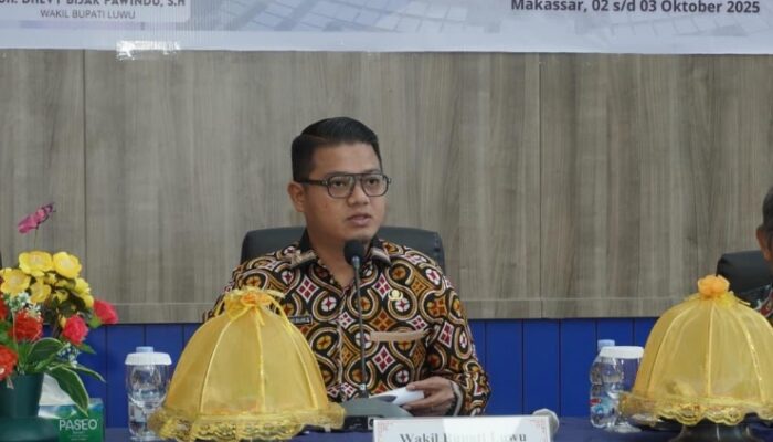 Wabup Luwu Buka Coaching Clinic Penilaian Maturitas SPIP Terintegrasi 2025