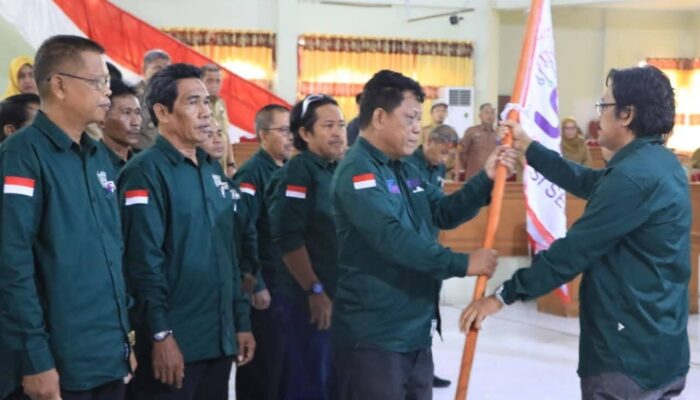 Masrul Umar Resmi Nahkodai SMSI Pinrang, Bupati Irwan Hamid Beri Dukungan Penuh
