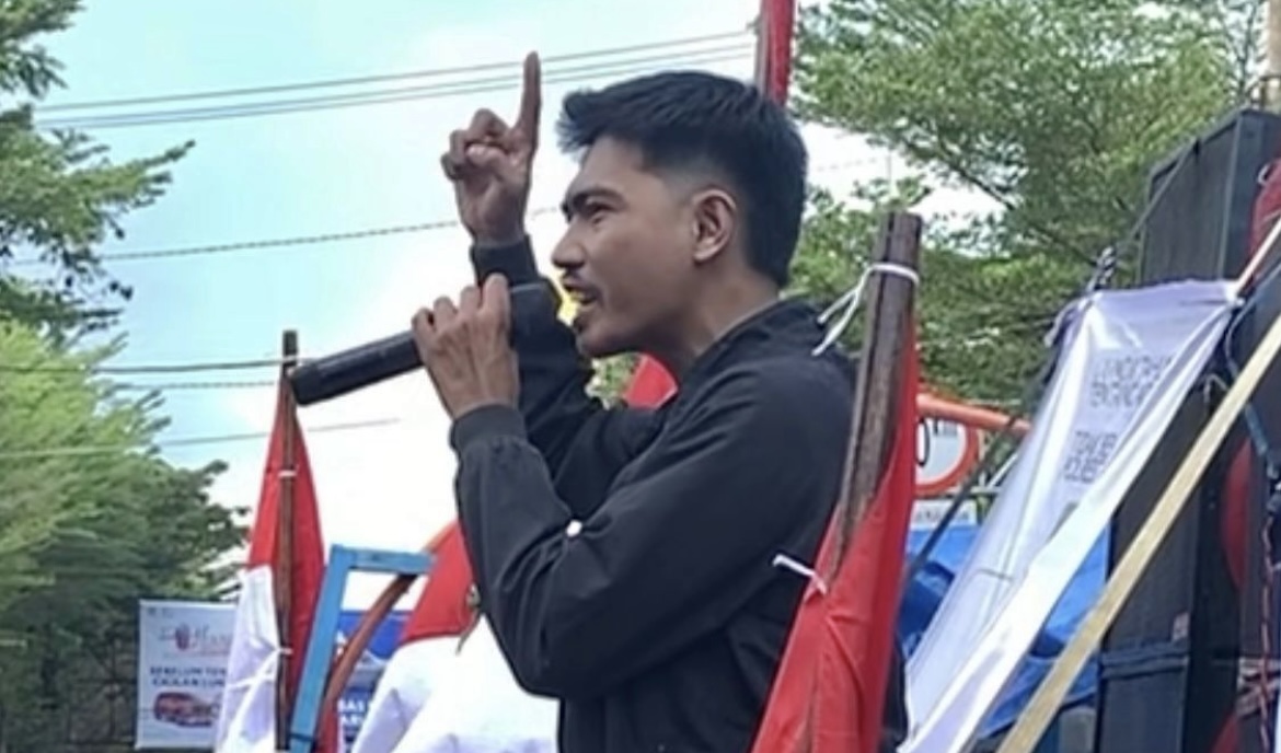 Salah satu toko aktivis Gowa asal parangloe Nur Hidayatullah Menyoroti maraknya ekspansi toko ritel Modern di kab.Gowa (Dok: katasatu)