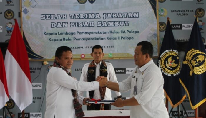Pergantian Kepemimpinan, Jose Quelo Jabat Kepala Lapas Kelas IIA Palopo