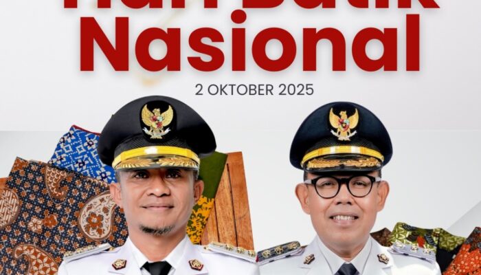 Bupati dan Wakil Bupati Bone Ucapkan Selamat Hari Batik Nasional 2 Oktober 2025
