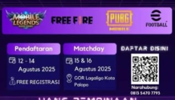 KONI dan ESI Palopo Gelar Seleksi Atlet Esports untuk Pra Porprov Sulsel 2025