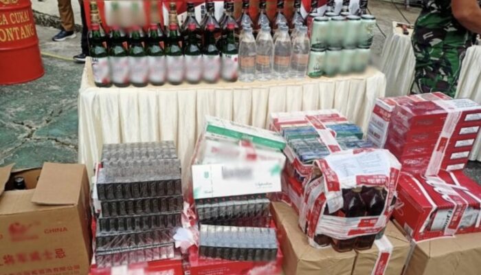 Bea Cukai Bontang Tegas Berantas Barang Ilegal, Nilainya Capai Rp196 Juta