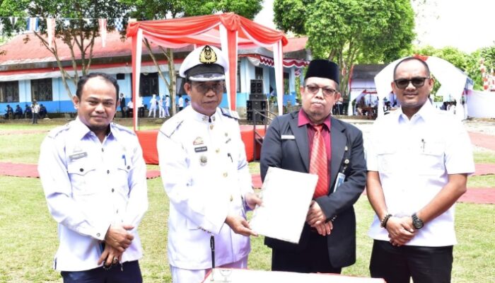 Wakil Wali Kota Palopo Hadiri Pelantikan 38 Perwira Remaja ANT-ATT IV SMKN 3 Palopo