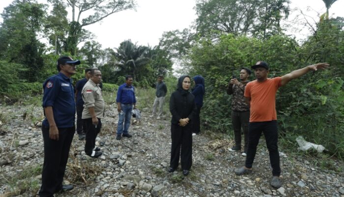 Tinjau Pembangunan Irigasi, Walikota Palopo Perintahkan Dinas PU Normalisasi Sungai