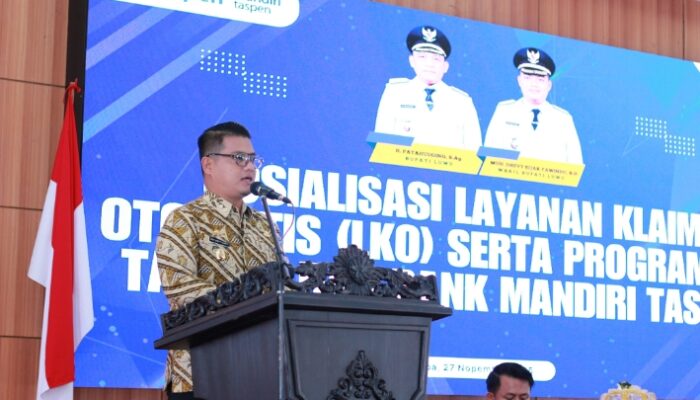 Wabup Luwu Sosialisasi Layanan Klaim Otomatis bagi ASN Jelang Purna Bhakti
