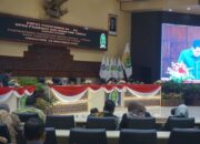 Fraksi PKB DPRD Kaltim saat menyampaikan pandangan di rapat paripurna (istimewa).